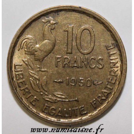 FRANCE - KM 915.1 - 10 FRANCS 1950 - TYPE GUIRAUD