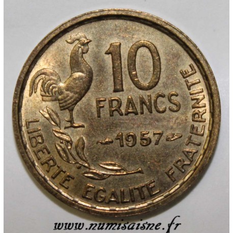 FRANCE - KM 915.1 - 10 FRANCS 1958 - TYPE GUIRAUD