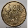 GADOURY 865 - 20 FRANCS 1953 B - TYPE G.GUIRAUD - KM 917