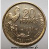 FRANKREICH - KM 917.2 - 20 FRANCS 1950 B - TYP G.GUIRAUD - 4 FEDERN