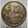 FRANCE - KM 917.1 - 20 FRANCS 1950 - TYPE G.GUIRAUD - 4 FEATHERS