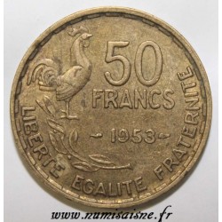FRANCE - KM 918.1 - 50 FRANCS 1953 - TYPE GUIRAUD