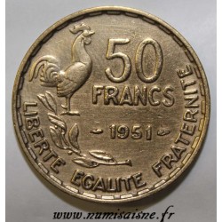 GADOURY 880 - 50 FRANCS 1951 - TYPE GUIRAUD - KM 918.1