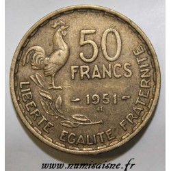 FRANKREICH - KM 918.1 - 50 FRANCS 1951 B - TYP GUIRAUD