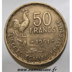 GADOURY 880 - 50 FRANCS 1951 B - TYPE GUIRAUD - KM 918.1