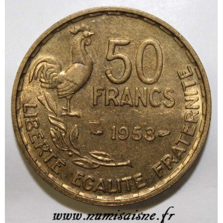 GADOURY 880 - 50 FRANCS 1953 - TYPE GUIRAUD - KM 918.1