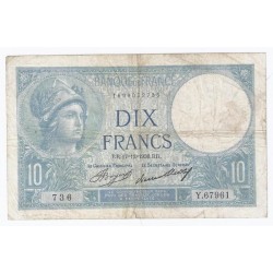 FAY 06/17 - 10 FRANCS...