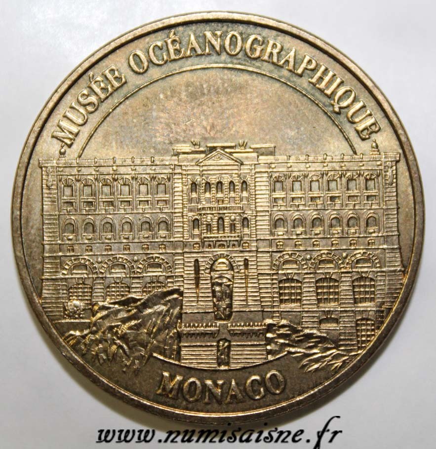 Medal Tourism Monaco Oceanographic Museum by Monnaie de Paris France Free Ship 