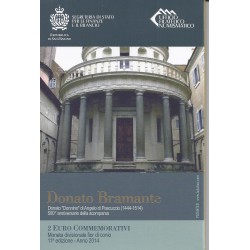 SAINT-MARIN - 2 EURO 2019 - 500 years of the death of Donato Bramante