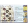 LATVIA - PROTOTYPE COIN SET - TRIAL / PATTERN - 8 COINS - 2004