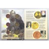 HUNITED KINGDOM - PROTOTYPE COIN SET - TRIAL - 8 COINS - 2002 - OXIDISED