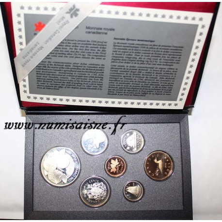 CANADA - PROOF COIN SET 1996 - 7 COINS