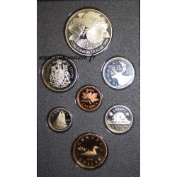 CANADA - PROOF COIN SET 1996 - 7 COINS