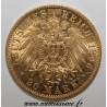 ALLEMAGNE - HESSE - KM 371 - 20 MARK 1896 A - OR