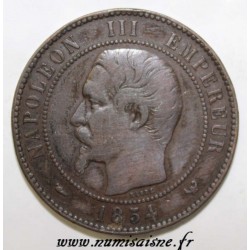 GADOURY 251c - MODULE DE 10 CENTIMES 1854 - TYPE NAPOLEON III - KM M24b