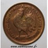 AFRIQUE EQUATORIALE FRANCAISE - KM 1a - 50 CENTIMES 1943 SA