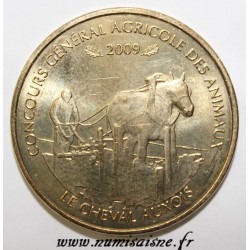 75 - PARIS - CONCOURS AGRICOLE DES ANIMAUX - LE CHEVAL AUXOIS - MDP - 2009