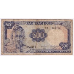 VIETNAM - PICK 23 x - 500 DONG - CONTREFACON - NON DATE (1966) - TRES BEAU