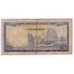 VIETNAM - PICK 23 x - 500 DONG - CONTREFACON - NON DATE (1966) - TRES BEAU