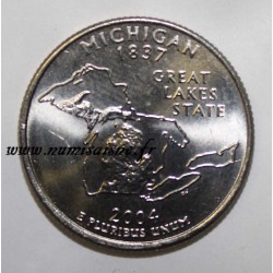 UNITED STATES - KM 355 - 1/4 DOLLAR 2004 D - MICHIGAN