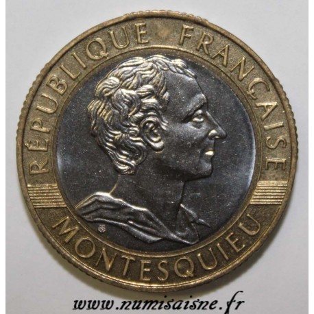 GADOURY 828 - 10 FRANCS 1989 - TYPE MONTESQUIEU - KM 969