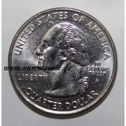 ETATS UNIS - KM 320 - 1/4 DOLLAR 2001 P - Philadelphie - RHODE ISLAND