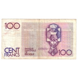 BELGIQUE - PICK 142 - 100 FRANCS - NON DATE (1982 - 1994)