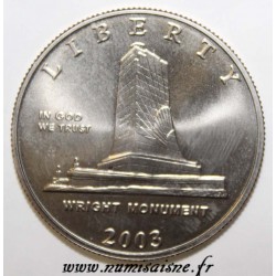 UNITED STATES - KM 348 - 1/2 DOLLAR 2003 P - Philadelphia - Wright Monument