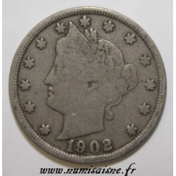 UNITED STATES - KM 112 - 5 CENTS 1902