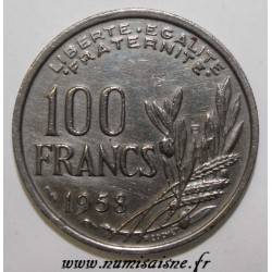 FRANKREICH - KM 919.2 - 100 FRANCS 1958 B - Rouen - TYP COCHET