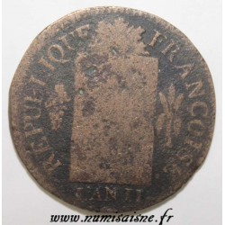 FRANCE - Gad 19 - CONVENTION - SOL WITH SCALES - 1793 BB - Strasbourg