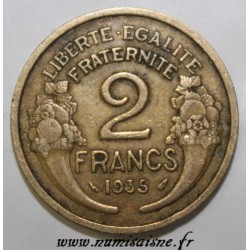 FRANKREICH - KM 886 - 2 FRANCS 1935 TYP MORLON