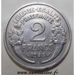FRANKREICH - KM 904 - 2 FRANCS 1945 C - Castelsarrasin - TYP MORLON