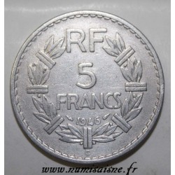 FRANCE - KM 888 - 5 FRANCS 1946 C - Castelsarrasin - TYPE LAVRILLIER