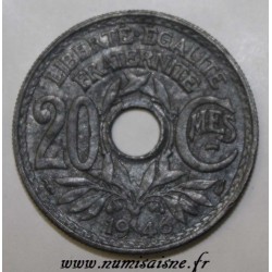 GADOURY 324 - 20 CENTIMES 1946 - TYPE LINDAUER - KM 907