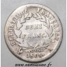 FRANCE - KM 680 - 1/2 FRANC 1808 A - Paris - TYPE EMPIRE