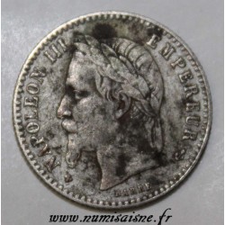 FRANKREICH - KM 794 - 50 CENT 1866 BB - Strasbourg - TYP NAPOLEON III