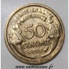 FRANKREICH - KM 894 - 50 CENTIMES 1936 - TYP MORLON