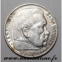 ALLEMAGNE - KM 94 - 5 REICHSMARK 1936 F - Stuttgart