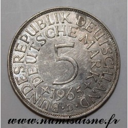 GERMANY - KM 112 - 5 MARK 1965 D - Munich