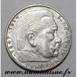 GERMANY - KM 94 - 5 REICHMARK 1937 A - Berlin