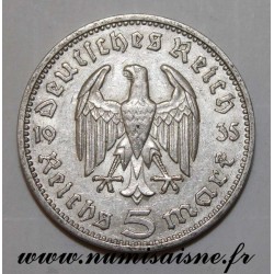 DEUTSCHLAND - KM 86 - 5 MARK 1935 F - Stuttgart