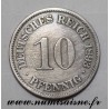 GERMANY - KM 12 - 10 PFENNIG 1893 A - Berlin