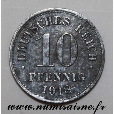 GERMANY - KM 26 - 10 PFENNIG 1918 - Berlin