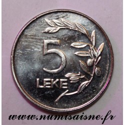 ALBANIA - KM 76 - 5 LEKE 1995