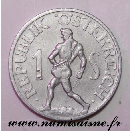 AUSTRIA - KM 2871 - 1 SHILLING 1957