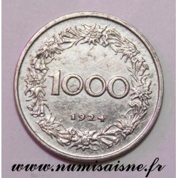 ÖSTERREICH - KM 2834 - 1000 KRONEN 1924