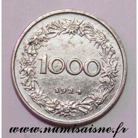 AUSTRIA - KM 2834 - 1000 KRONEN 1924