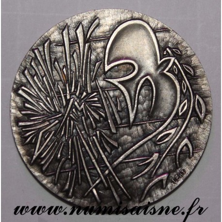 ALGERIA - MEDAL - 10 YEARS FROM THE END OF THE WAR - 19.03.1962 - 1972