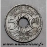 FRANCE - KM 875 - 5 CENTIMES 1927 - TYPE LINDAUER - Small Module